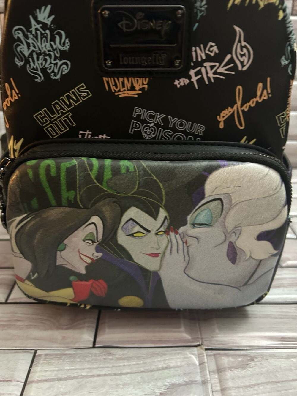 Loungefly Disney Villains Club Mini Backpack